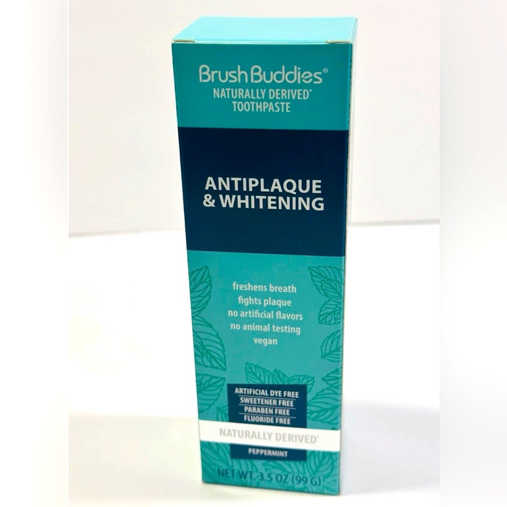 Brush Buddies Antiplaque & Whitening Toothpaste